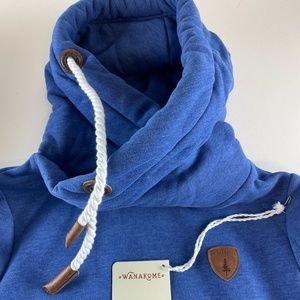 Wanakome Artemis Blue Hoodie NWT